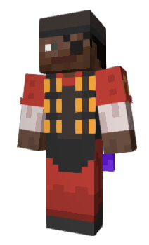 Minecraft skin Demoman