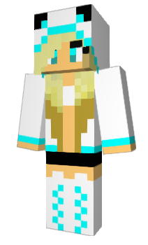 Minecraft скін по ніку CarebearGirl