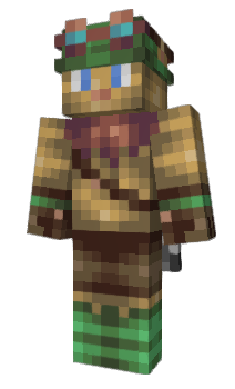 Minecraft скін по ніку Monax