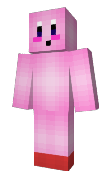 Minecraft skin Kirbyf