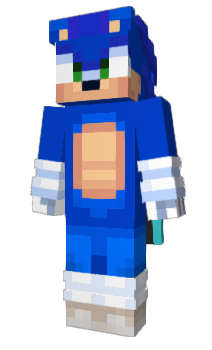 Minecraft скин по нику Sonic5317