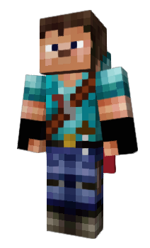 Minecraft скин по нику SamuraiSkull