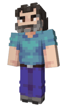 Minecraft скин по нику SteveJackBlack