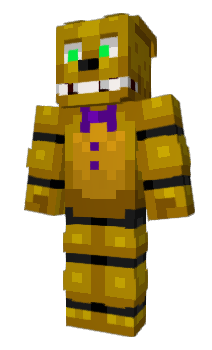 Minecraft skin YellowBonnie