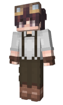 Minecraft skin Uniblek