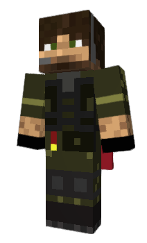 Minecraft skin LaserLock