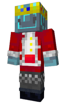 Minecraft skin GlitchedNoob