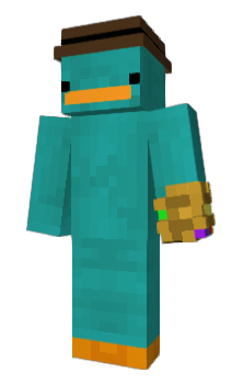 Minecraft скин по нику Ornitoreng