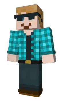 Minecraft скін по ніку Halfdaaaan