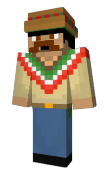 Minecraft скін по ніку 1XF