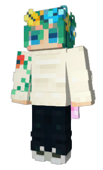 Minecraft skin 7rowl