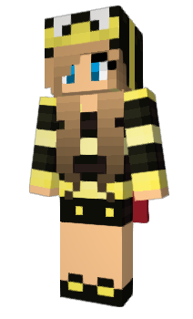 Minecraft skin Bee