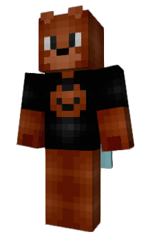 Minecraft скин по нику BearOrange