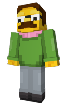 Minecraft скин по нику The_Simpson