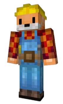 Minecraft скін по ніку AngryLucky