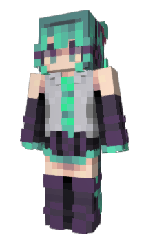 Minecraft скин по нику AurorazMC