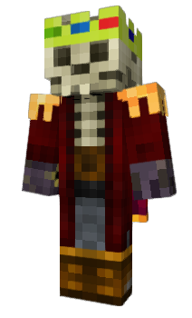 Minecraft skin SkeletonKing260
