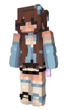 Minecraft skin SugahCube