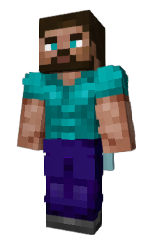Minecraft skin harper_js