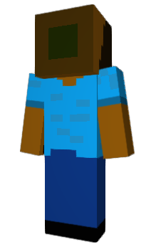 Minecraft skin TallBlackBoy