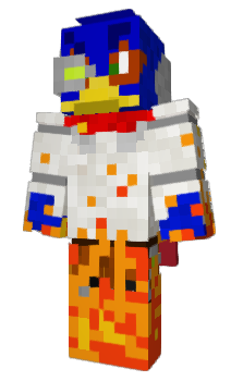 Minecraft скин по нику Naruto47