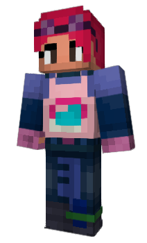 Minecraft skin giberish