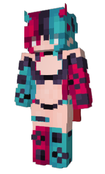 Minecraft skin MaoNvAmi