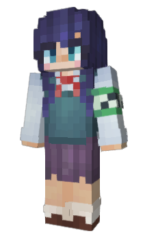 Minecraft скин по нику 100kanojo