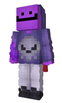 Minecraft скін по ніку KingEggplant500