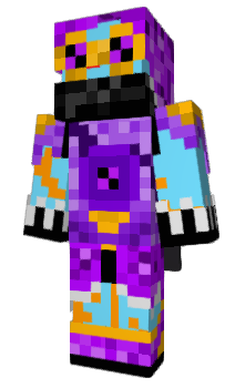 Minecraft skin herobrinecreeper