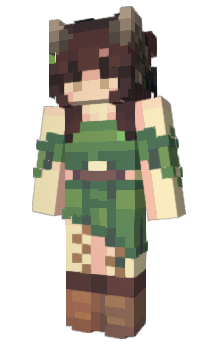 Minecraft skin foxfiv