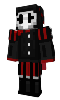 Minecraft skin clownpice