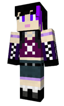 Minecraft skin Eurora