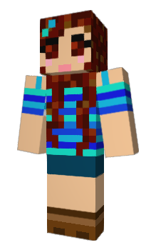 Minecraft скин по нику Kikimom
