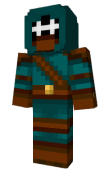 Minecraft скін по ніку CloakedFigure
