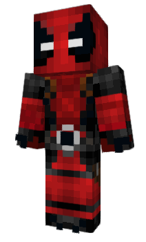 Minecraft skin DeadPoolPT