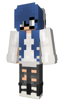 Minecraft скин по нику GirlyTBD