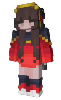 Minecraft скин по нику RikaKawai