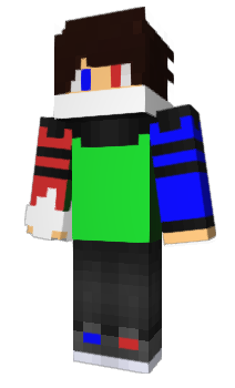 Minecraft скин по нику AzertixYT
