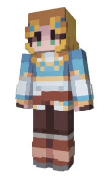 Minecraft скин по нику ZeldaDE