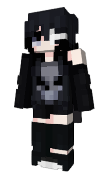 Minecraft skin CafeinaUwX