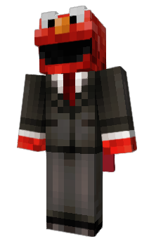 Minecraft skin Elmo7