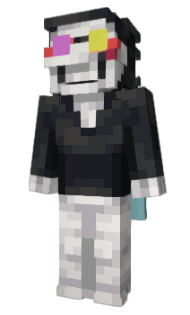 Minecraft скин по нику SpamtonSpamton