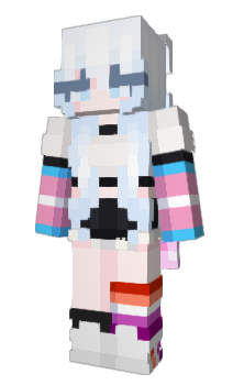 Minecraft скін по ніку LesbianAndTrans