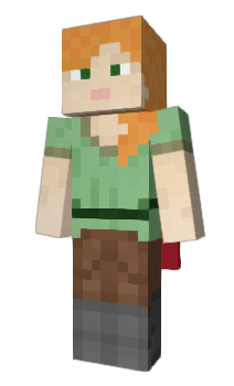 Minecraft скін по ніку Womanface