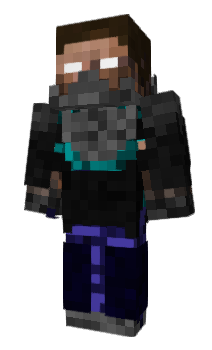 Minecraft скин по нику CreepyZombie