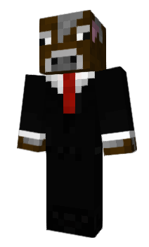 Minecraft скін по ніку ZebraTheCow