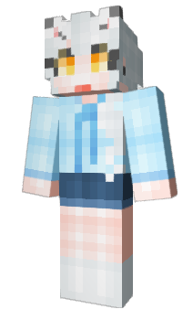 Minecraft скин по нику NekoGakudan
