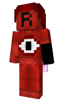 Minecraft скін по ніку Redpaintever