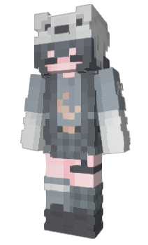 Minecraft скин по нику xXllemonaide